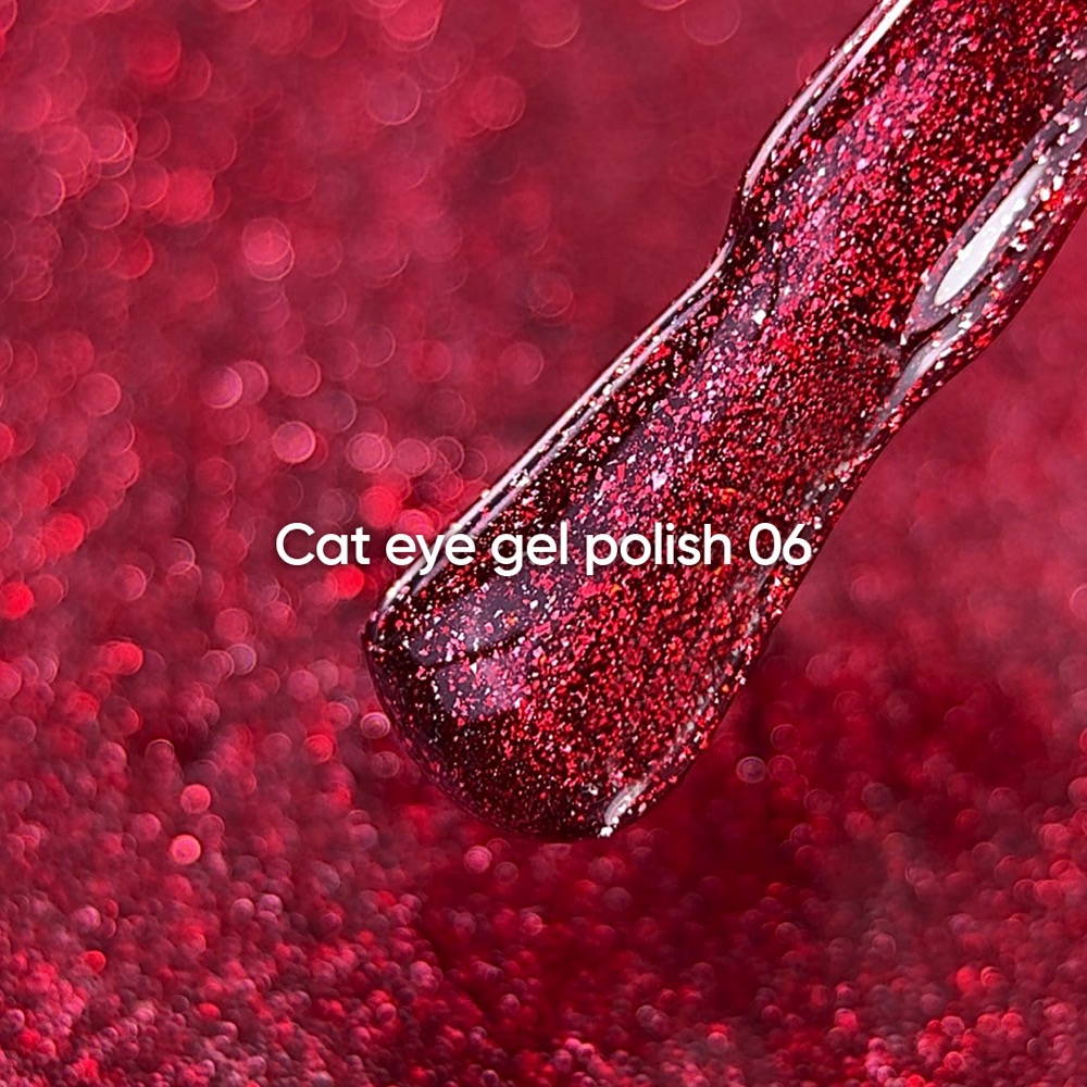 NAILSOFTHEDAY Gellak Cat Eye Nr.06, 6 ml