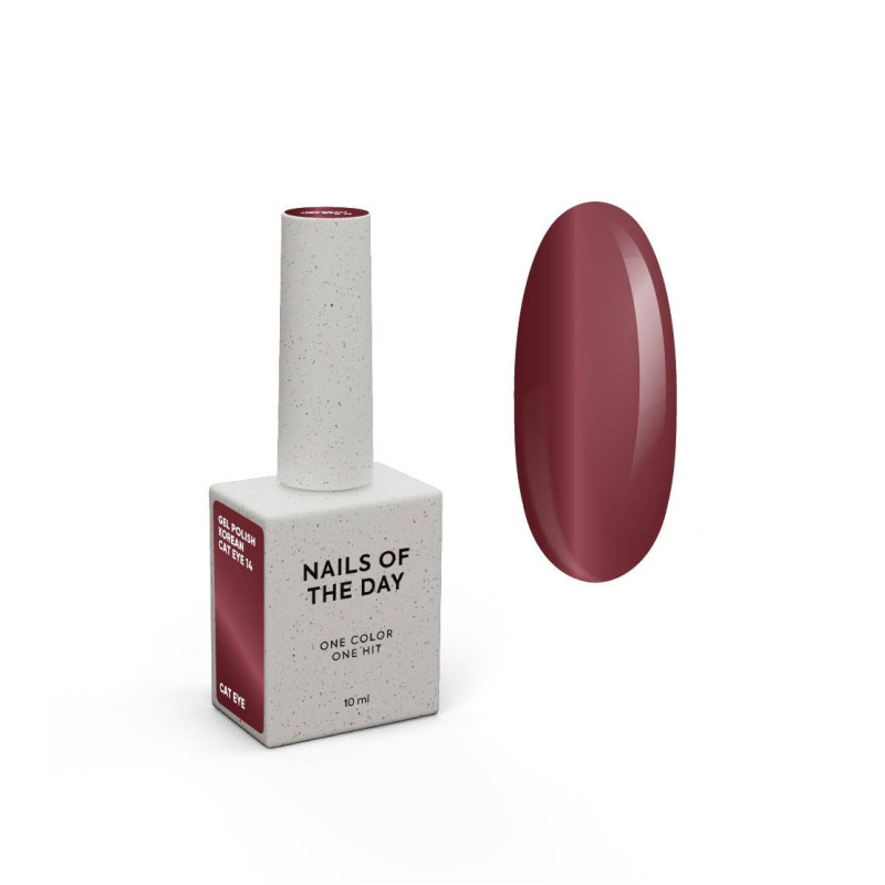 NAILSOFTHEDAY гель-лак Korean cat eye Nr.14, 10 ml