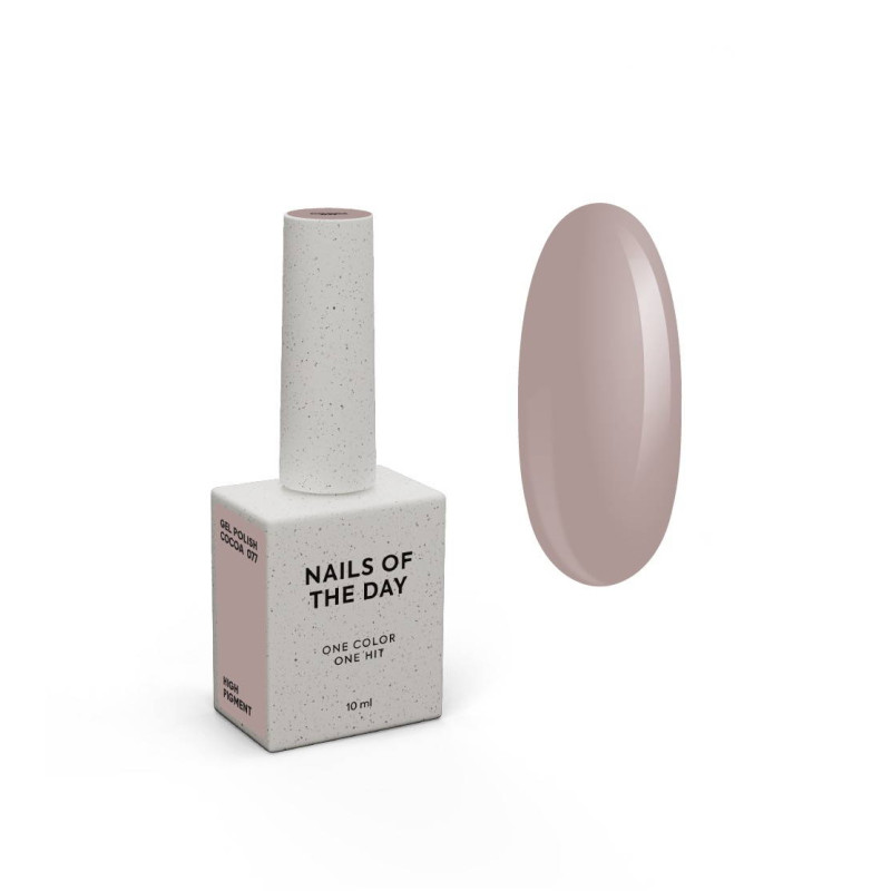 NAILSOFTHEDAY гель-лак Cocoa Nr.077, 10 ml