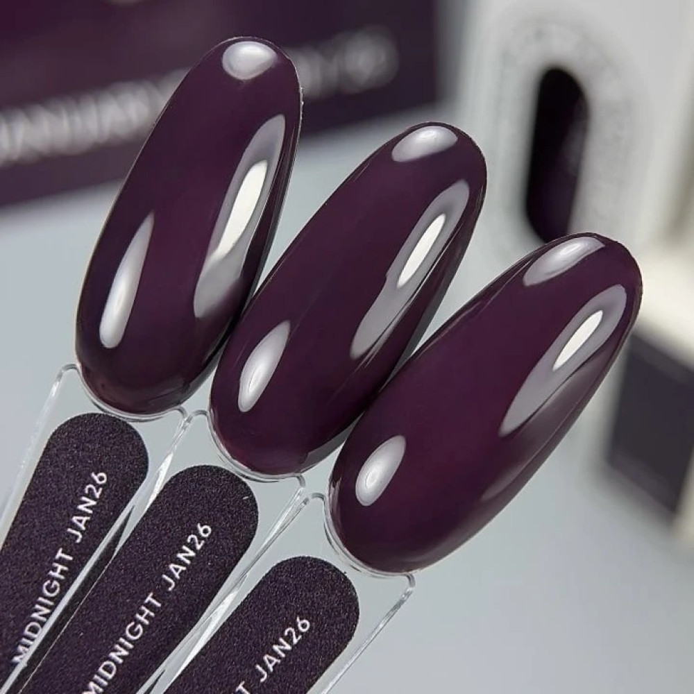 NAILSOFTHEDAY Color of the month January 2026 Midnight, 10 ml