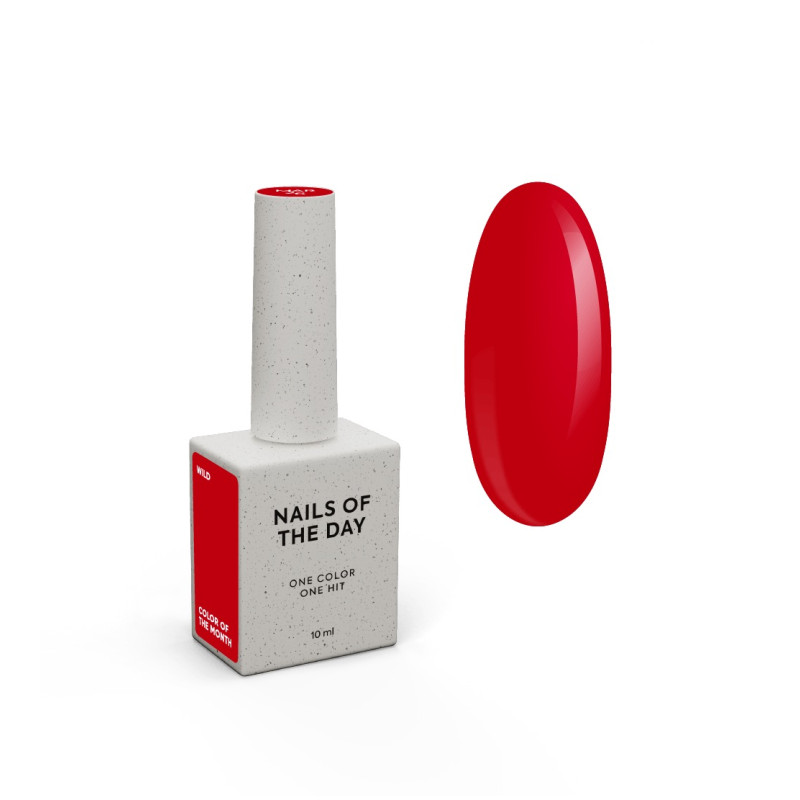 NAILSOFTHEDAY Color of the month March 2026 Wild, 10 ml