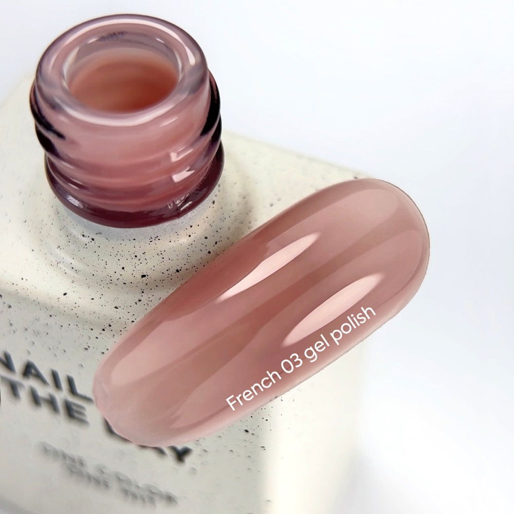 NAILSOFTHEDAY Gel Polish French Nr.03, 10 ml