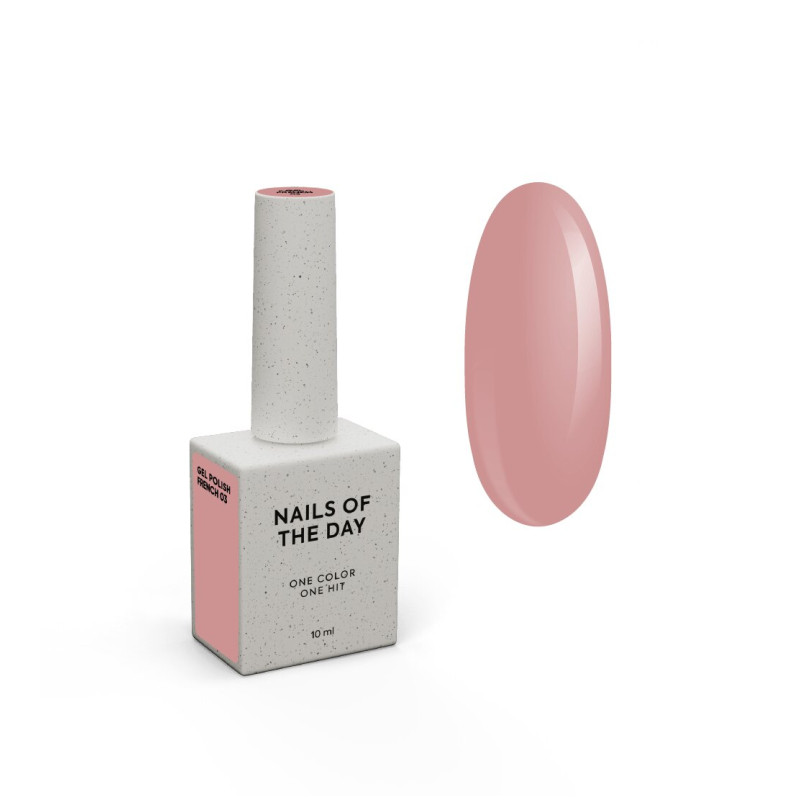 NAILSOFTHEDAY Gel Polish French Nr.03, 10 ml