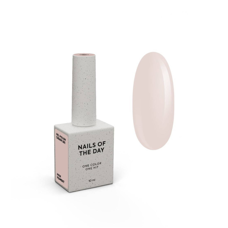 NAILSOFTHEDAY Gellak Cream Nr.081, 10 ml