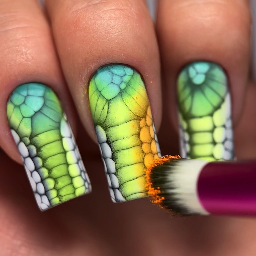 NAILSOFTHEDAY Supernova Nails Palette – 24 Pigments: Neon, Autumn & Luminous Shades
