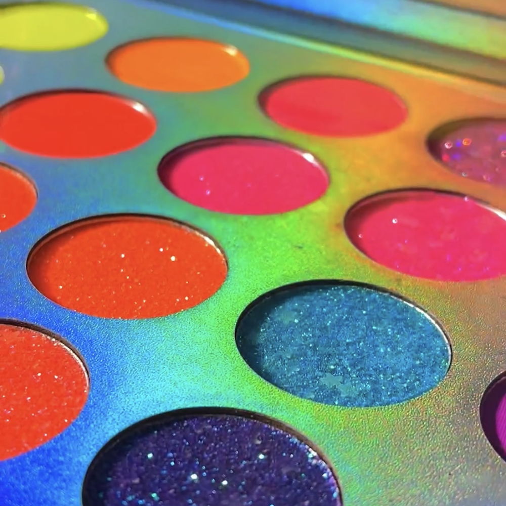 NAILSOFTHEDAY Supernova Nails Palette – 24 Pigments: Neon, Autumn & Luminous Shades