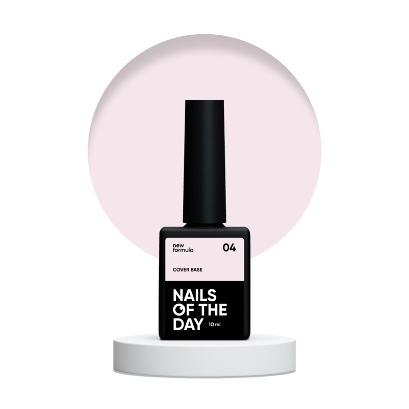 NAILSOFTHEDAY Cover Base Nr.04, 10 ml