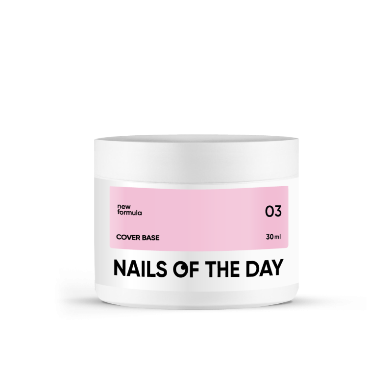 NAILSOFTHEDAY Cover Base Nr.03, 30 ml