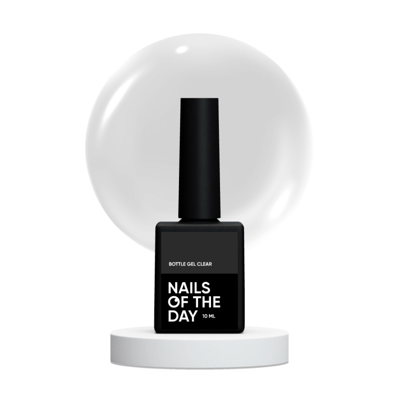 NAILSOFTHEDAY Bottle gel clear, 10 ml