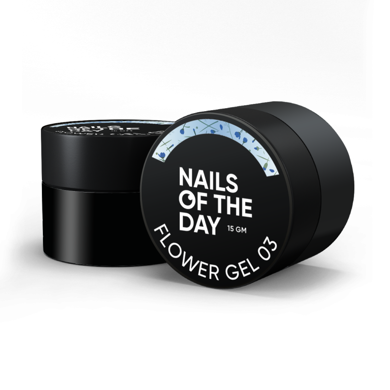 NAILSOFTHEDAY Builder Gel Flower Nr.03, 15 ml