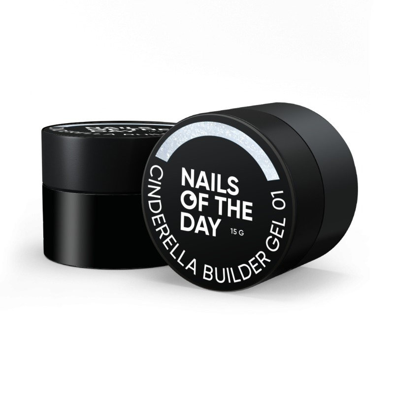 NAILSOFTHEDAY Builder Gel Cinderella Nr.01, 15 ml