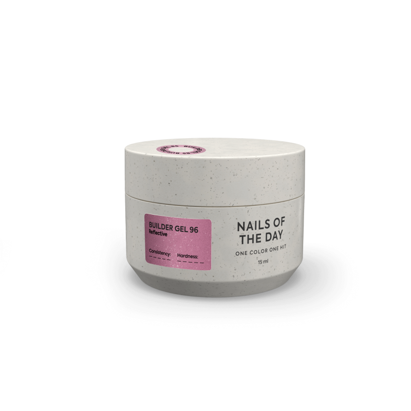 NAILSOFTHEDAY Builder Gel Sparkle Nr.06, 15 ml