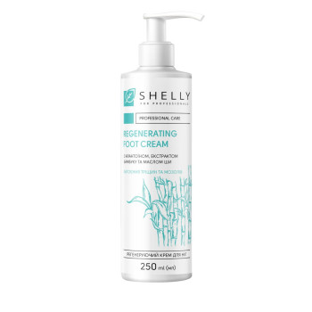 Shelly Regenerating Foot Cream with Allantoin, Bamboo Extract and Shea Butter 250 ml