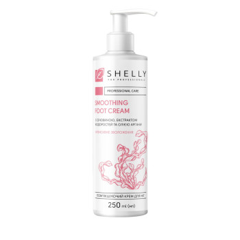 Shelly Softening Foot Cream with Urea, Algae Extract and Argan Oil 250 ml
