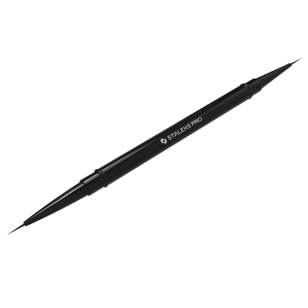 STALEKS PRO EXPERT Двосторонній пензель-лайнер 7 mm / 10 mm