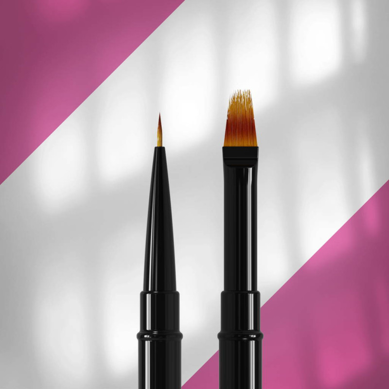STALEKS PRO EXPERT пензель двосторонній лайнер 7 mm / для градієнта 11 mm 