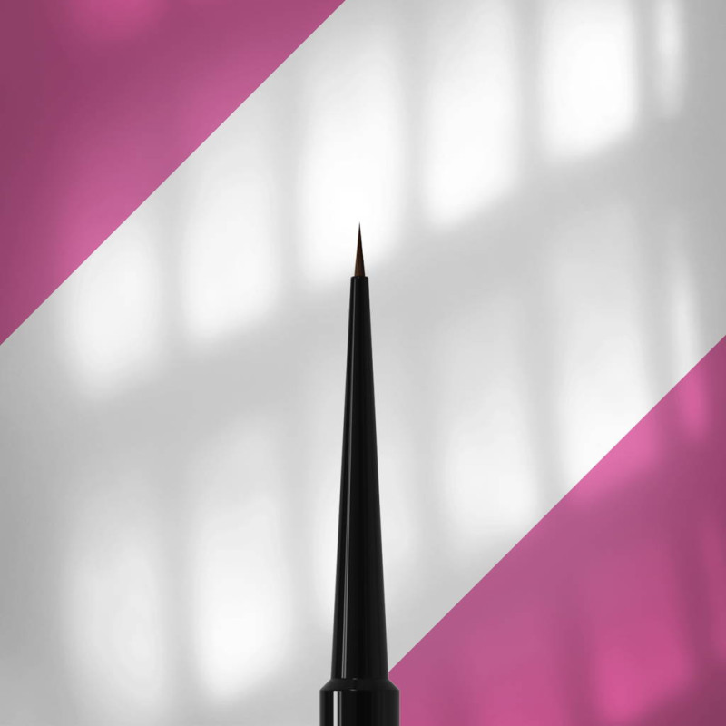 STALEKS PRO EXPERT Nail Art Liner Penseel: 1 mm breedte / 5 mm lengte