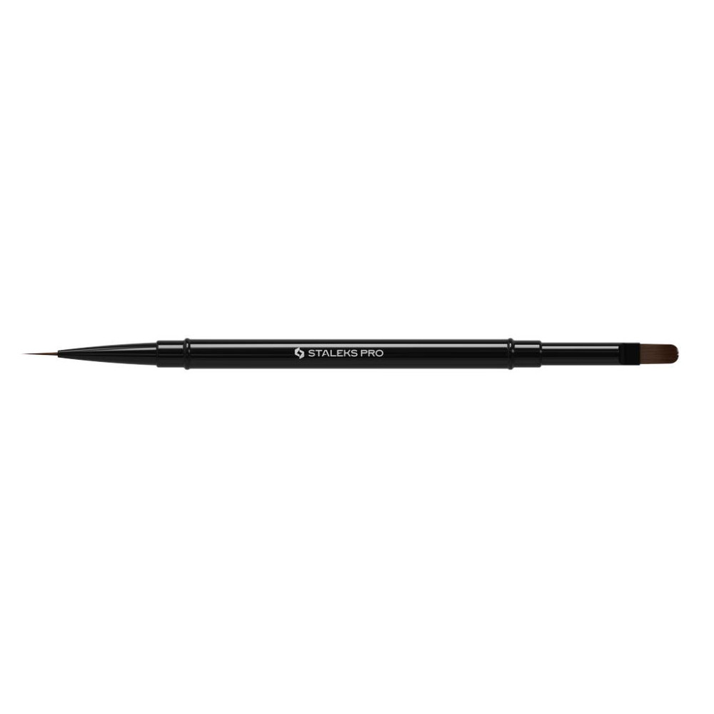 STALEKS PRO EXPERT Пензель двосторонній лайнер 10 mm / для гелю 11 mm