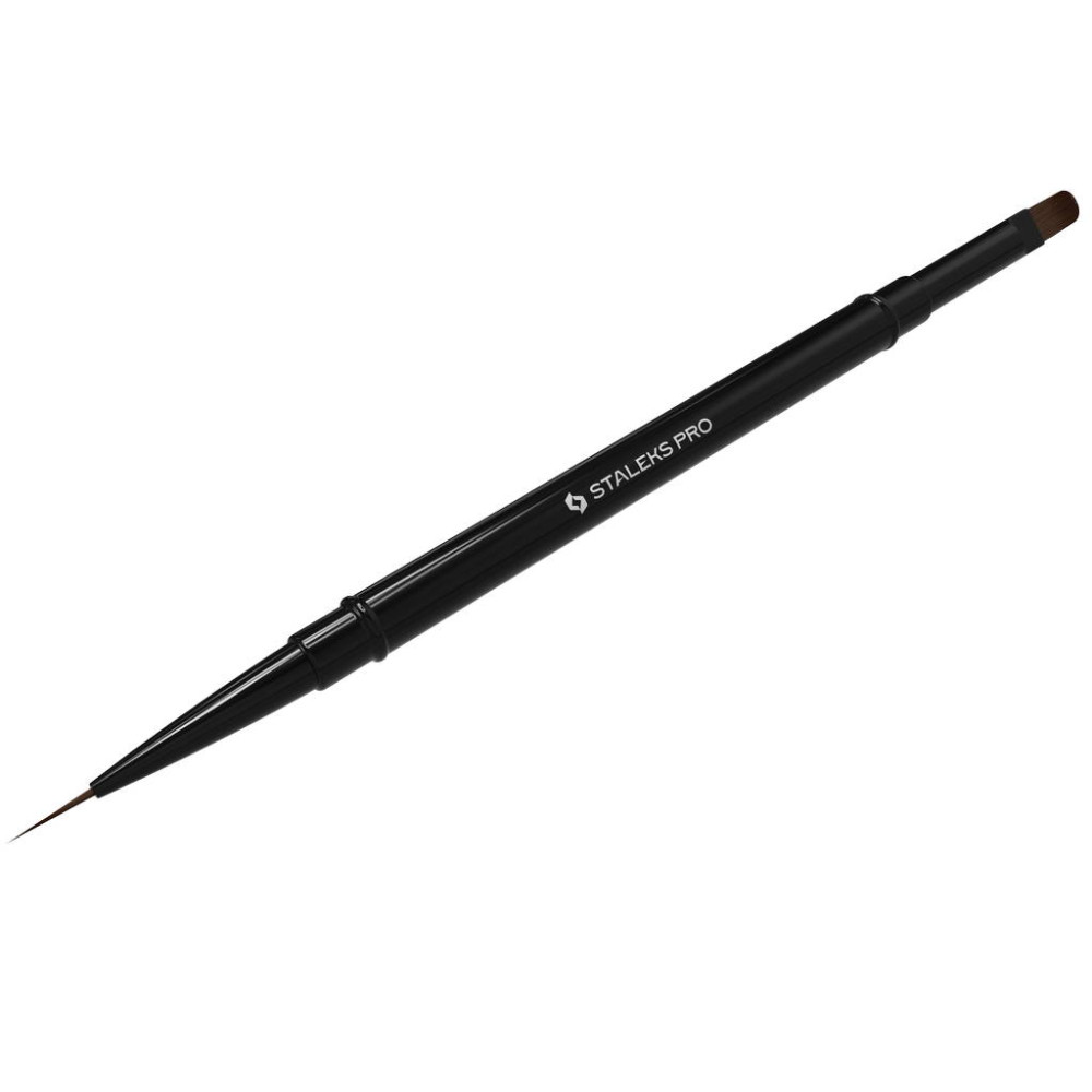 STALEKS PRO EXPERT Пензель двосторонній лайнер 10 mm / для гелю 11 mm