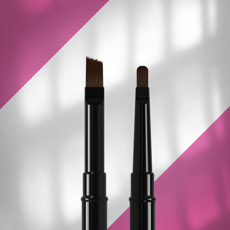 STALEKS PRO EXPERT Пензель двосторонній для гелю 7 mm / 9 mm