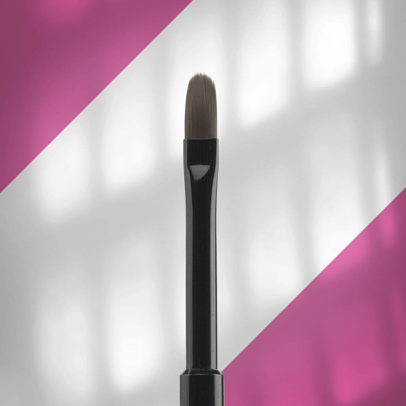 STALEKS PRO EXPERT Пензель для гелю овальний ширина 6 mm / довжина 11 mm