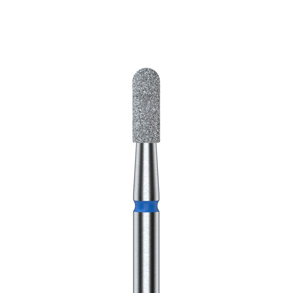 Diamant Frees Cilinder Afgerond Blauwe Korrel voor Manicure en Pedicure