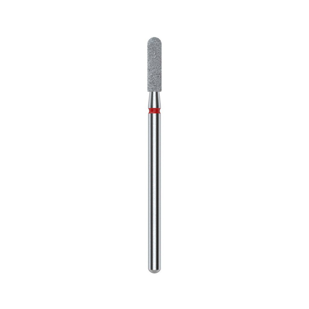 Diamant Frees Cilinder Afgerond Rode Korrel voor Manicure en Pedicure