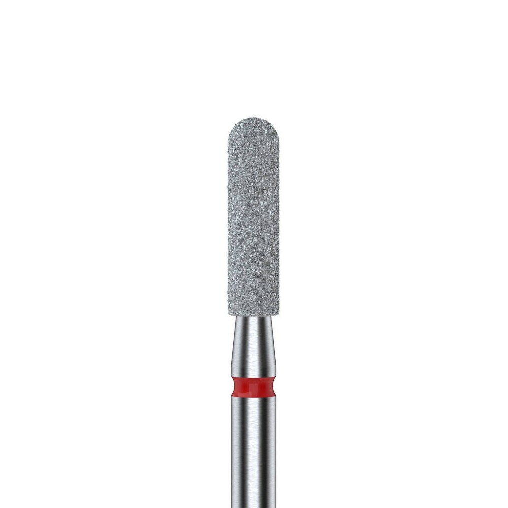 Diamant Frees Cilinder Afgerond Rode Korrel voor Manicure en Pedicure