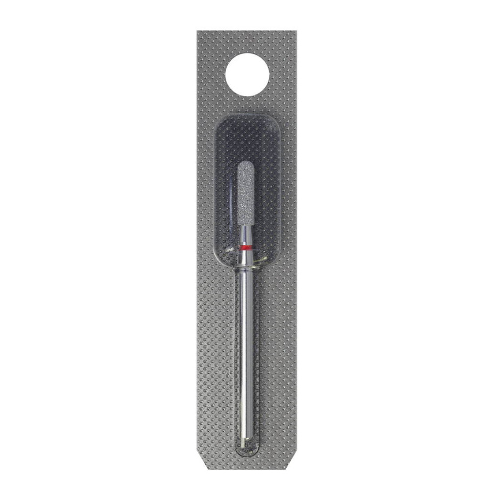 Diamant Frees Cilinder Afgerond Rode Korrel voor Manicure en Pedicure