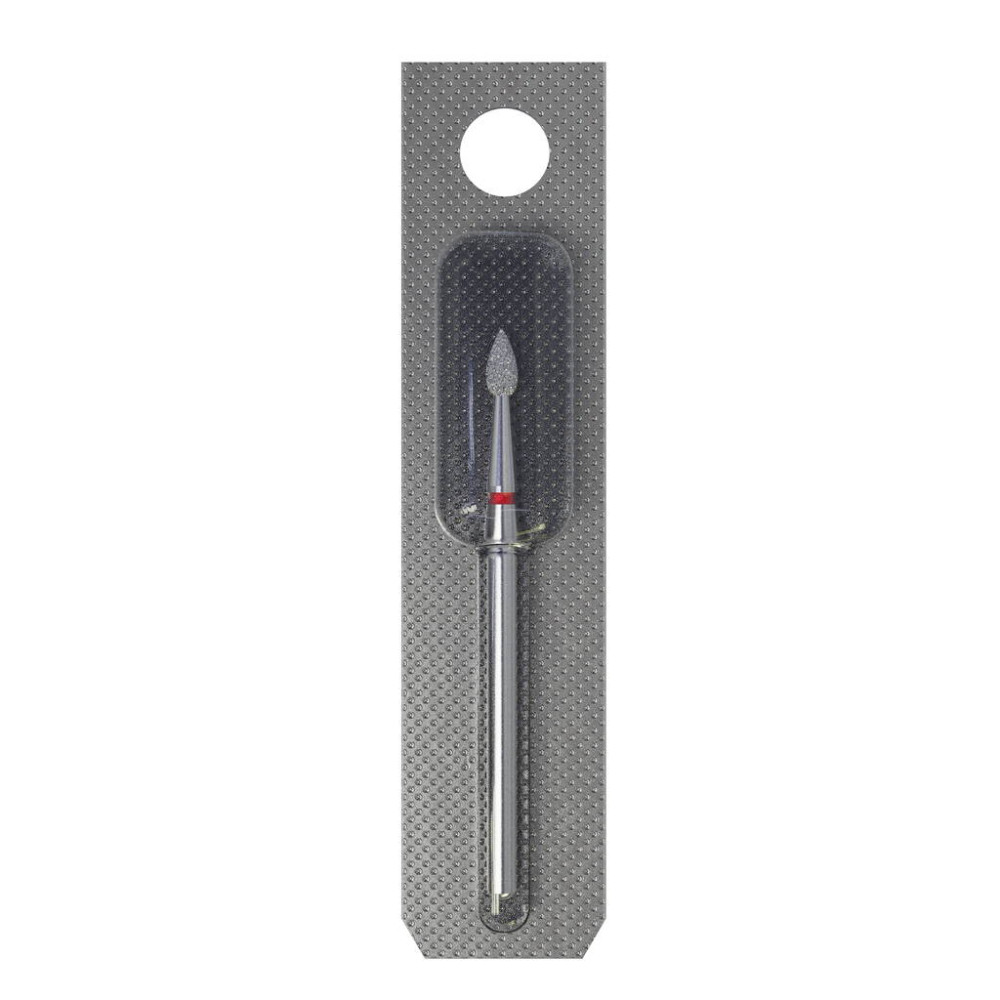 Diamant Frees Druppel Rood Korrel voor Manicure en Pedicure