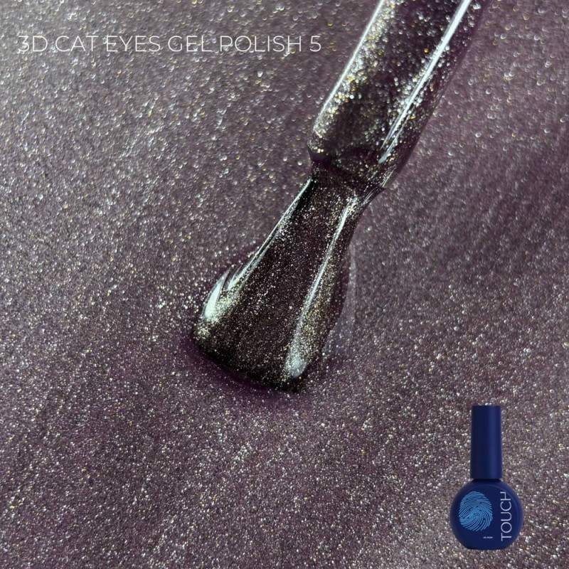 TOUCH гель-лак 3D Cat Eye Nr.5, 9 ml