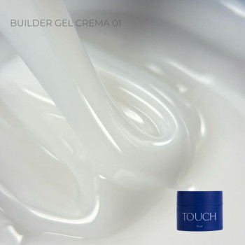 TOUCH Builder Gel Crema Nr.01, 15 ml